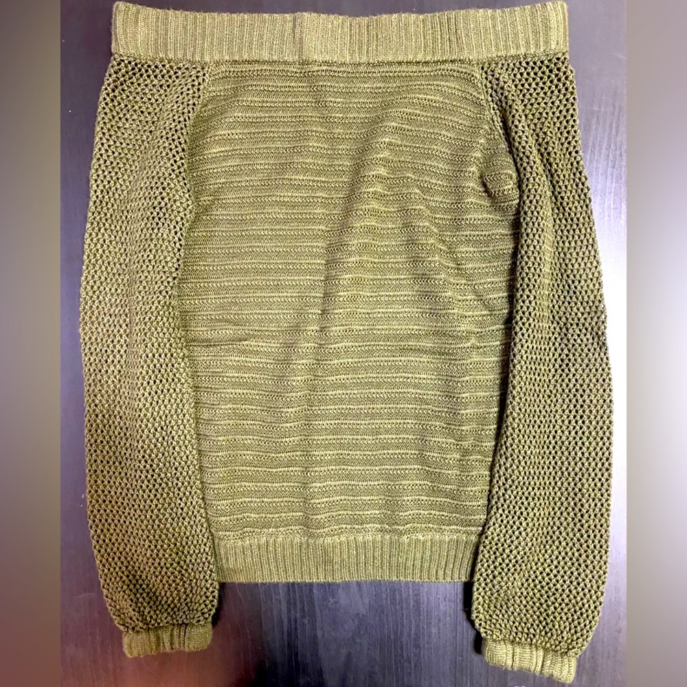 Soho JEANS NEW YORK & COMPANY Green Pullover Sweater XS